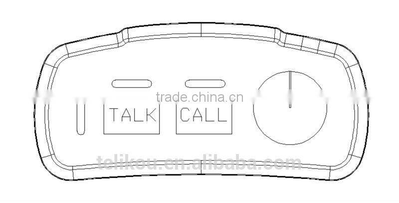 Hot Selling Single Channel Full-Duplex Wired Intercom Belt Pack