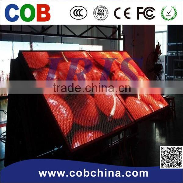 SMD or DIP outdoor double side full color LED display screen best price