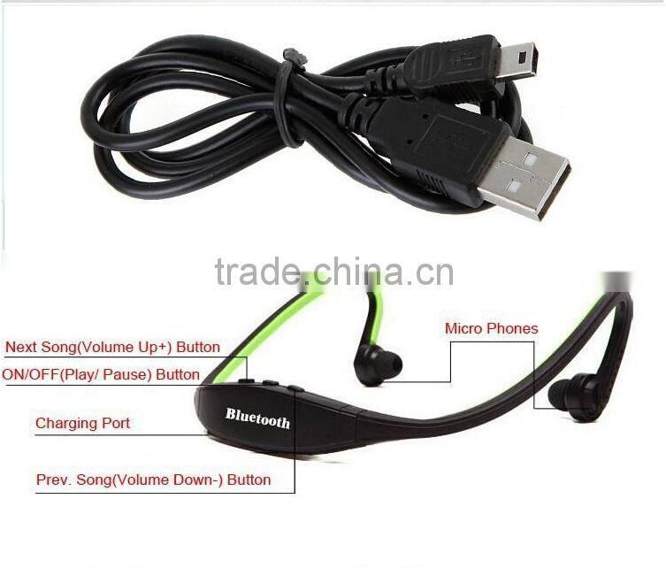 Top Quality S9 Bluetooth Headsets Wireless Earphone Headphones Sport Wireless Retail Package For Moblie Phone