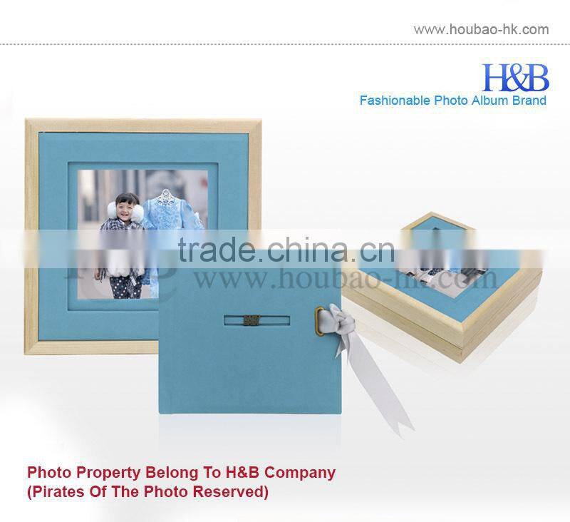 Funny new designed handmade PU cover wedding photo album cover