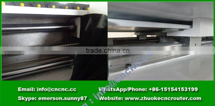 Small PCB CNC Router 6060 For PCB Drilling And Milling NCStuido Control 1.5Kw Spindle 600*600mm ZK-6060