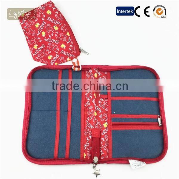 2016 latest fashion Canvas Snoopy Card Bag