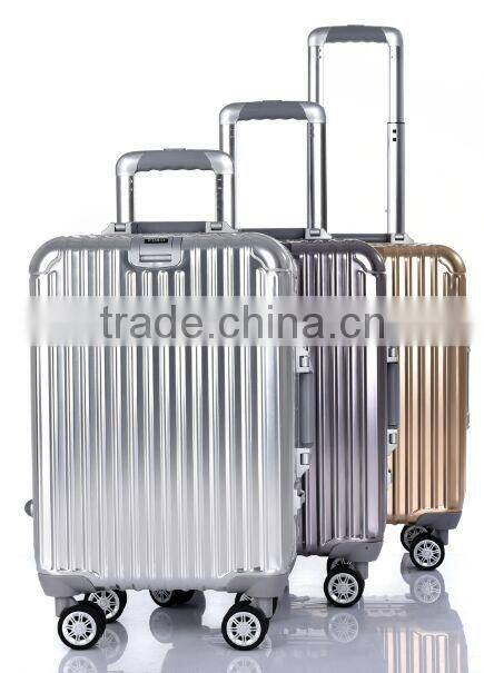 2015 20''24''28'' Aluminum Travel Case Fashion Simple Lluggage case trolley case
