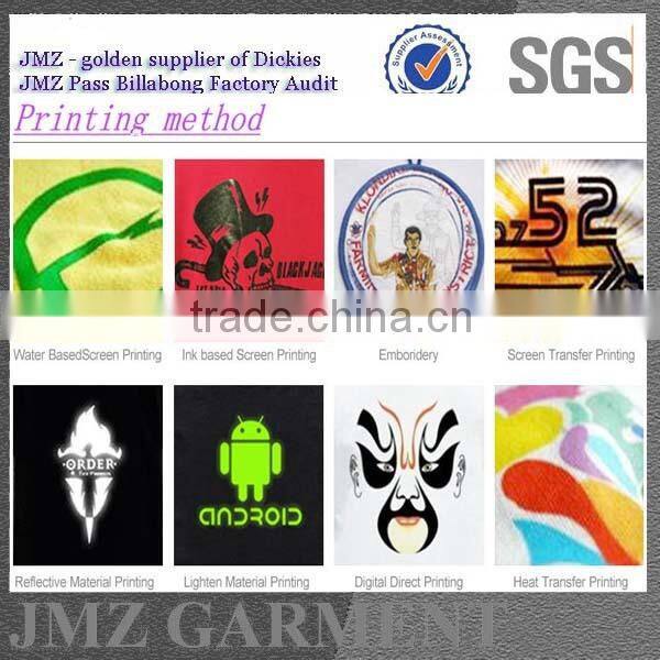 Customized tshirt cotton wholesale tshirt with your own design