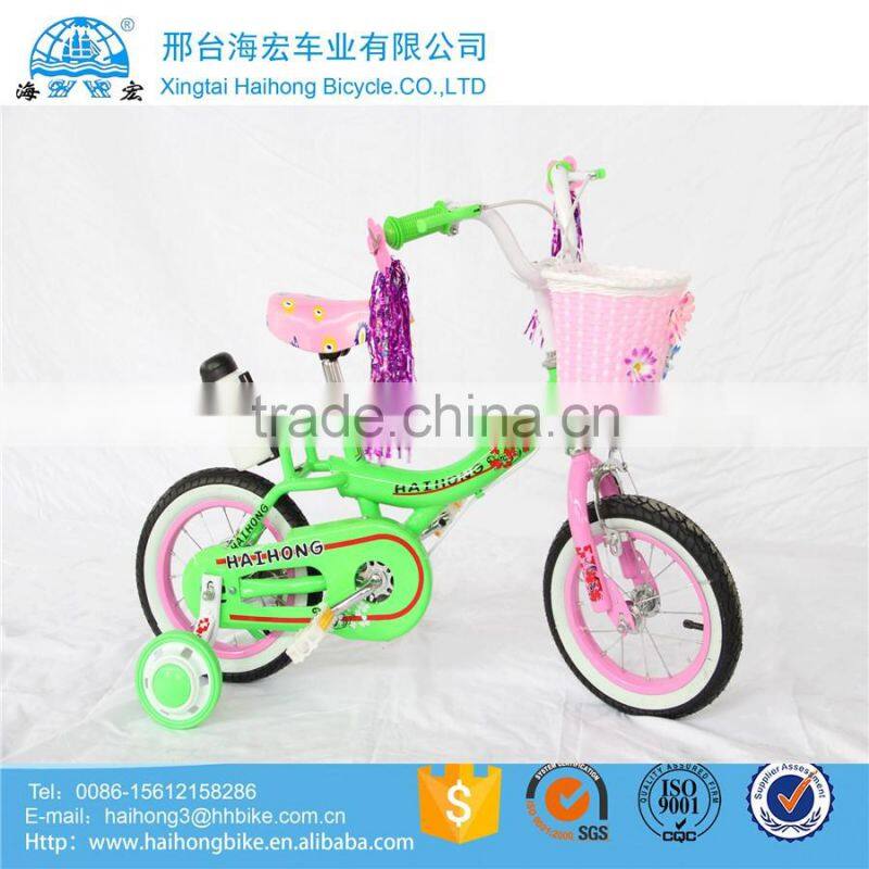 16 inch cool green BMX bike