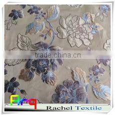 New designed Christmas style linen cotton material jacquard tablecloth fabric light green