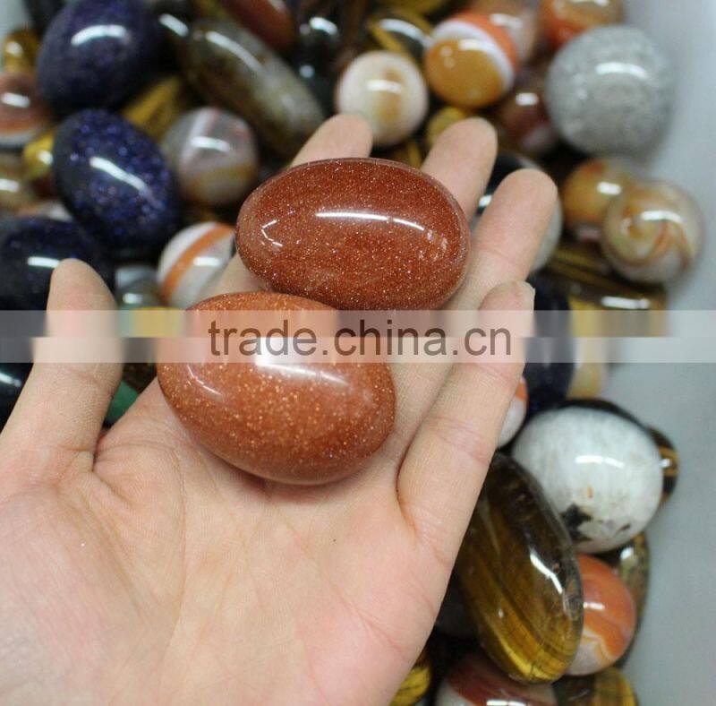 customized natural rock crystal eggs for sale