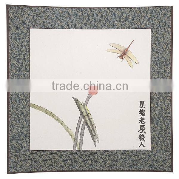 Eco-friendly traditional art painting reproduction with rice paper printing