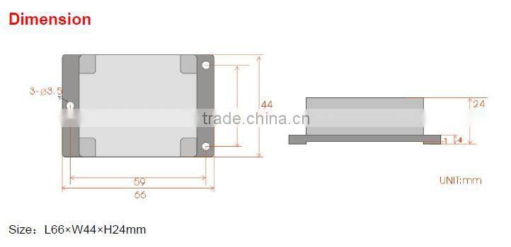 CAN Bus Type Industry Level Tilt Angle Sensor With IP67