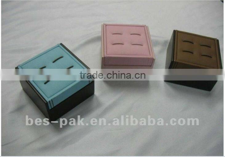 Kinds of colour for wooden cufflink box