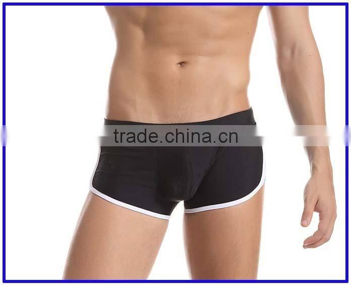 Solid color sexy men beach sport swimming shorts fashion men swimming shorts