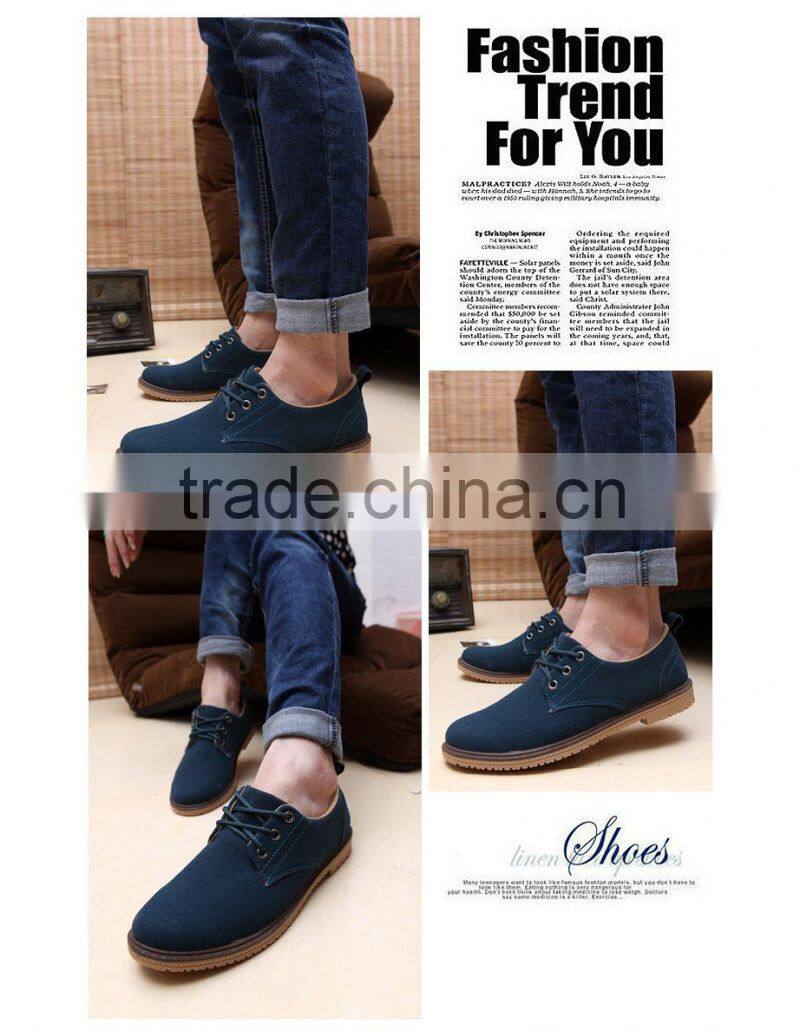 2015 European style Men's Swede Leather Shoes Cow Muscle Outsole Casual Loafers Sneakers for Men Flats shoes