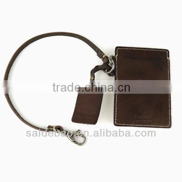 Personality Customized leather luggage tag