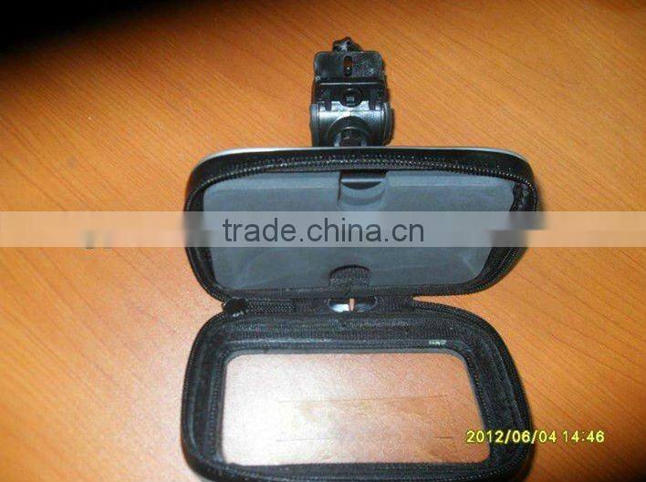 handlebar WaterProof Case for 5" Garmin, TomTom, Magellan GPS Devices WaterProof bag Bike Handlebar holder