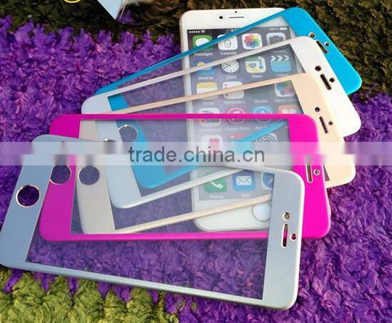 Electroplating Mirror Tempered Glass Screen Protector For iphone and samsung