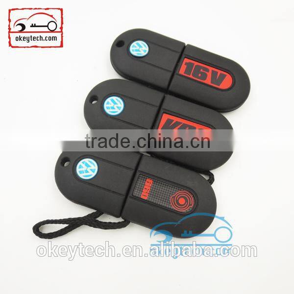 Best price VW 16V key blanks Wholesale of 16V G60 VR6 and GTD TDI GTI six kinds stickers