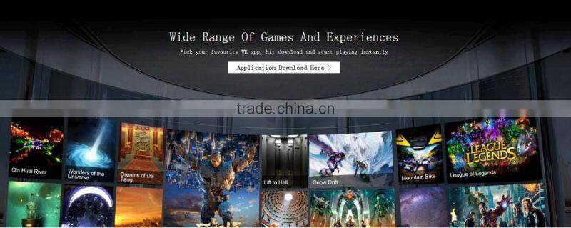 Powerfull 3 Glasses D2 2016 vr display 2k support 360 movies 3glasses 2k games