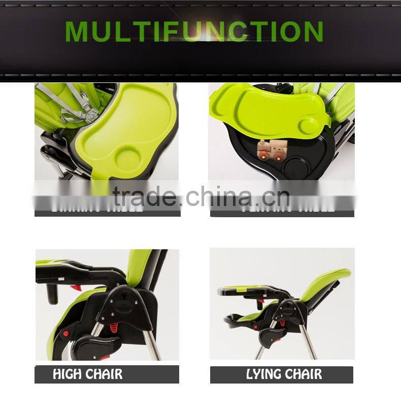 top selling modern high chair for kids hot sale moving baby chair