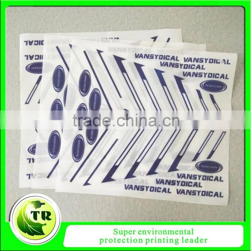 clothing labels heat transfer reflective printing sticker