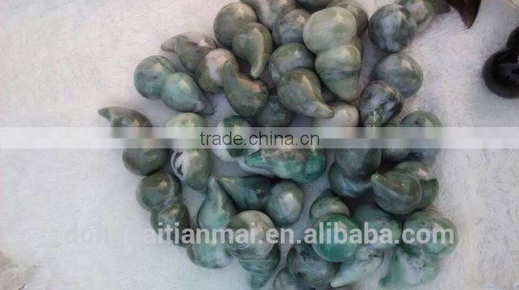 Wholesale Natural Rock Quartz Green Aventurine Gourd as Gift