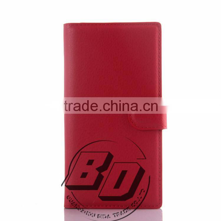 New Arrival Popular Magnetic flip leather wallet case with card slots For Wiko Highway star 4G pu case lowest price