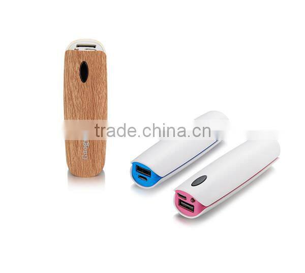 Guoguo slim 18650 blue 2200mah super mini portable power bank
