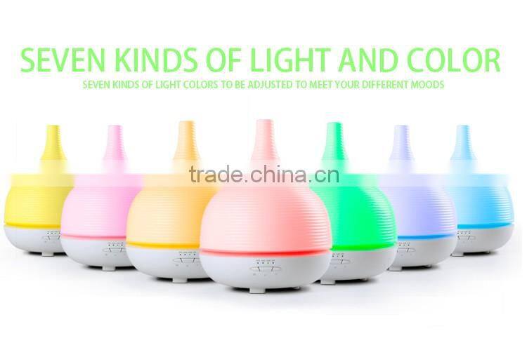 2016 New Color-Changing LED Ultrasonic Aromatherapy Diffuser,Large-sized ultrasonic diffuser with 1 year warranty GH2189D
