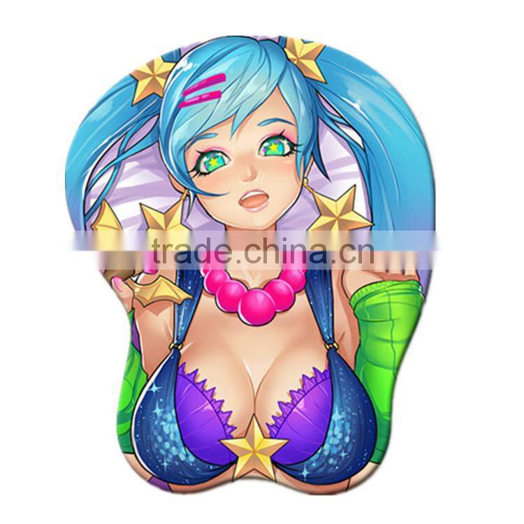 Japanese anime 3d mouse pad sexy adult mouse pad
