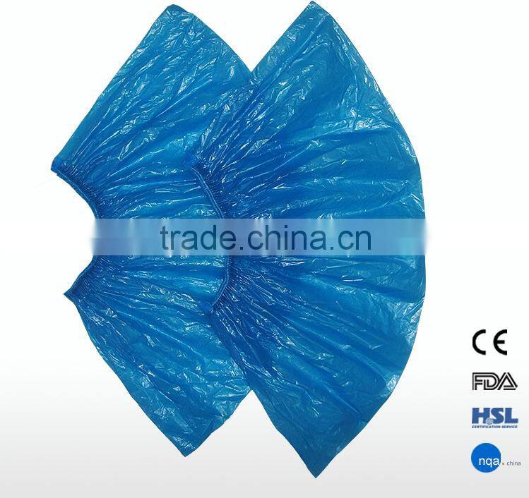 Disposable medical CPE shoe cover overshoes