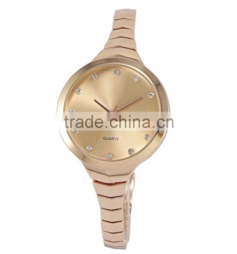 New Gold alloy Ladies watches china supplier custom watches