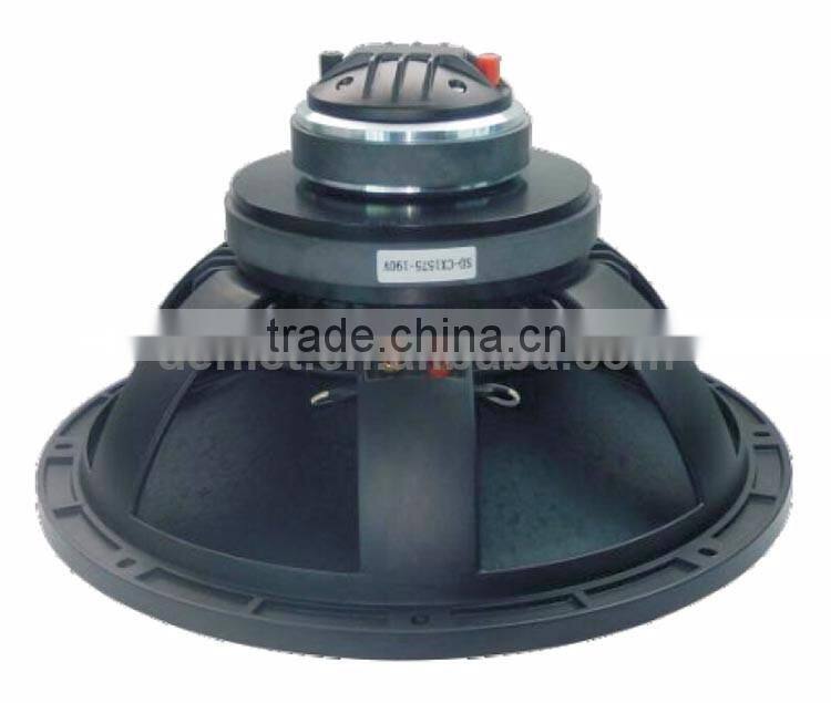 15 inch coaxial speaker B&C speaker woofer coaxial china speaker manufacturer CX1575-190V