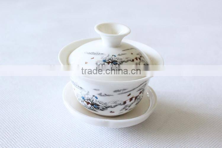 Factory direct customized ceramic tea set for 10 people wholesale