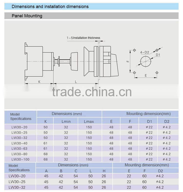 Switch Remote Control Switch(LW30-100)
