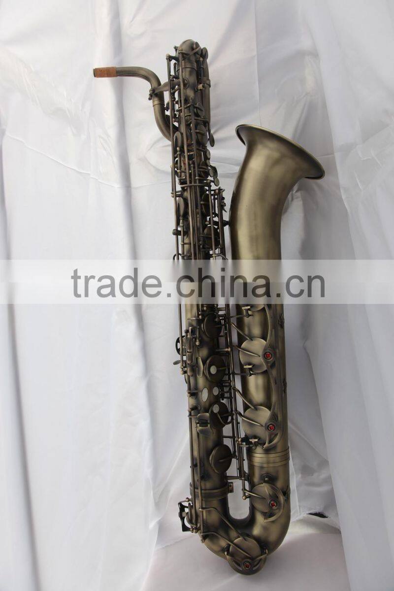 vintage baritone saxophone/antique baritone saxophone/baritone saxophone vintage