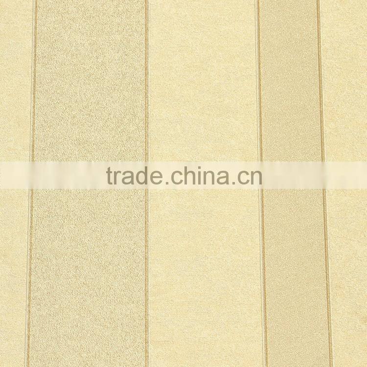 Black and gold wallpaper wide striped wall paper wallpaper in Italian