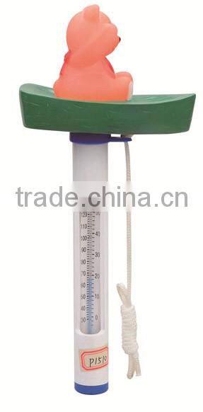 Floating Pool Thermometer Pro Premium Duck Shape Water Temperature Thermometers with String, Shatter Resistant