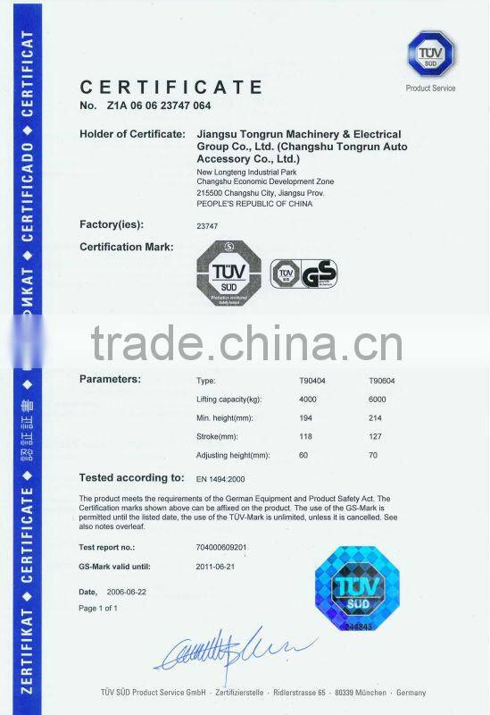 Torin BigRed Hydraulic Jack 6 Ton