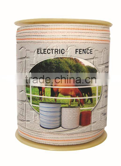 ELECTRIC FENCING POLYTAPE OF animal husbandry tools