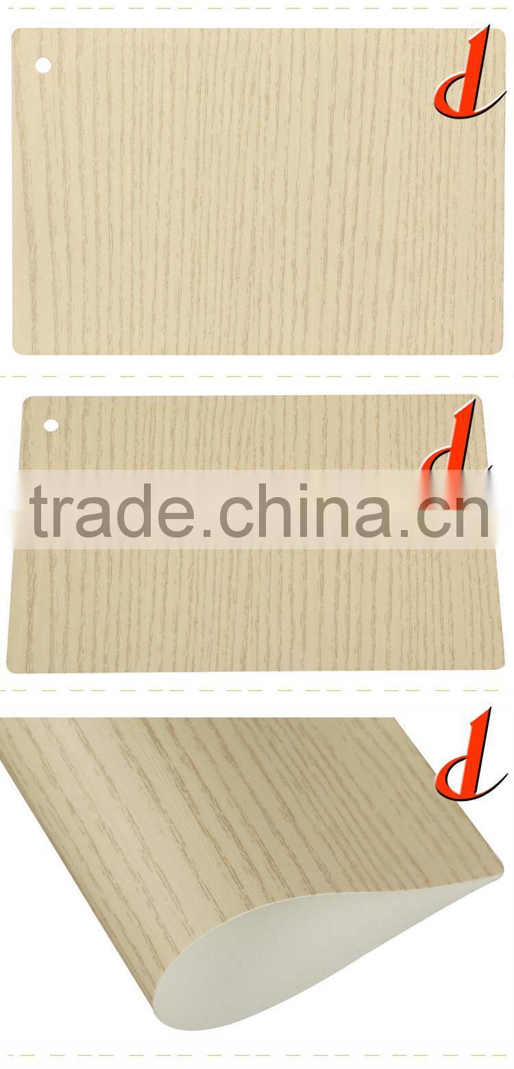 1.4m 0.3mm thickness pvc wooden grain color film