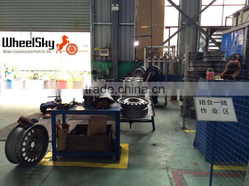 15inch Steel Wheel 15x6.0 5x114.3 for Passenger Car