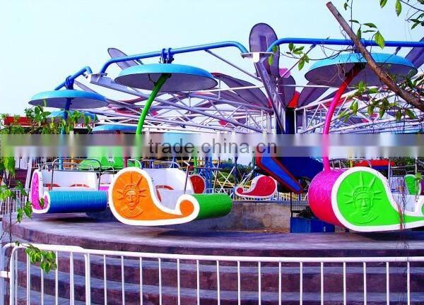 newest amusement park double flying rides / outdoor amusement rides