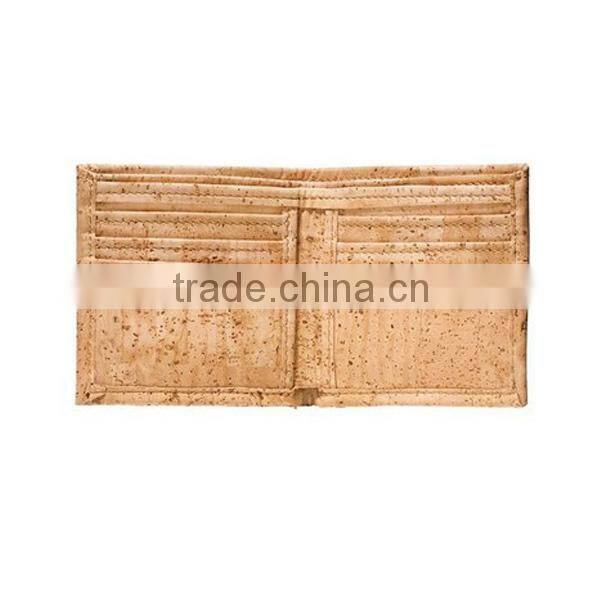 2016 Boshiho men's cork wallet Wallet Coins Holder