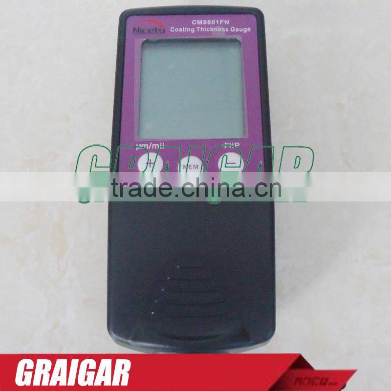 Nicety CM8801FN Coating Thickness Gauge Meter Tester 0-1250um/0-50mil