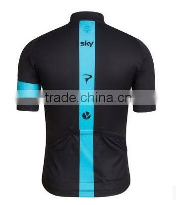 hot sale sky men's racing sport short jersey cycling wear clothing bike uniform set