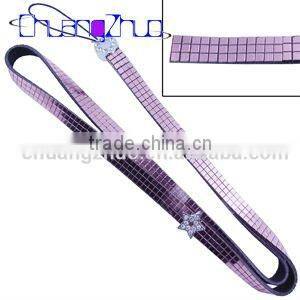 New Style Crystal Phone Leather Lanyard Strap