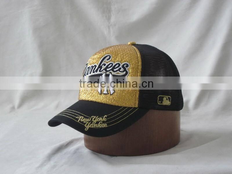 promotional 5 Panel trucker cap with Embroidered Logo