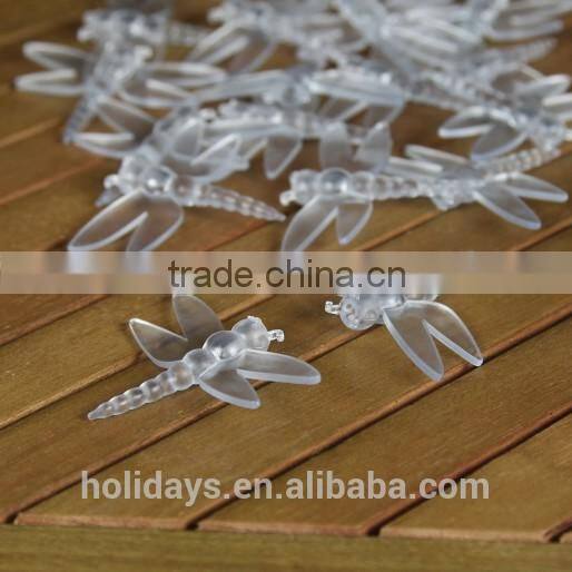 10M 100 LED Warm White Dragonfly Fairy Garden Solar Light
