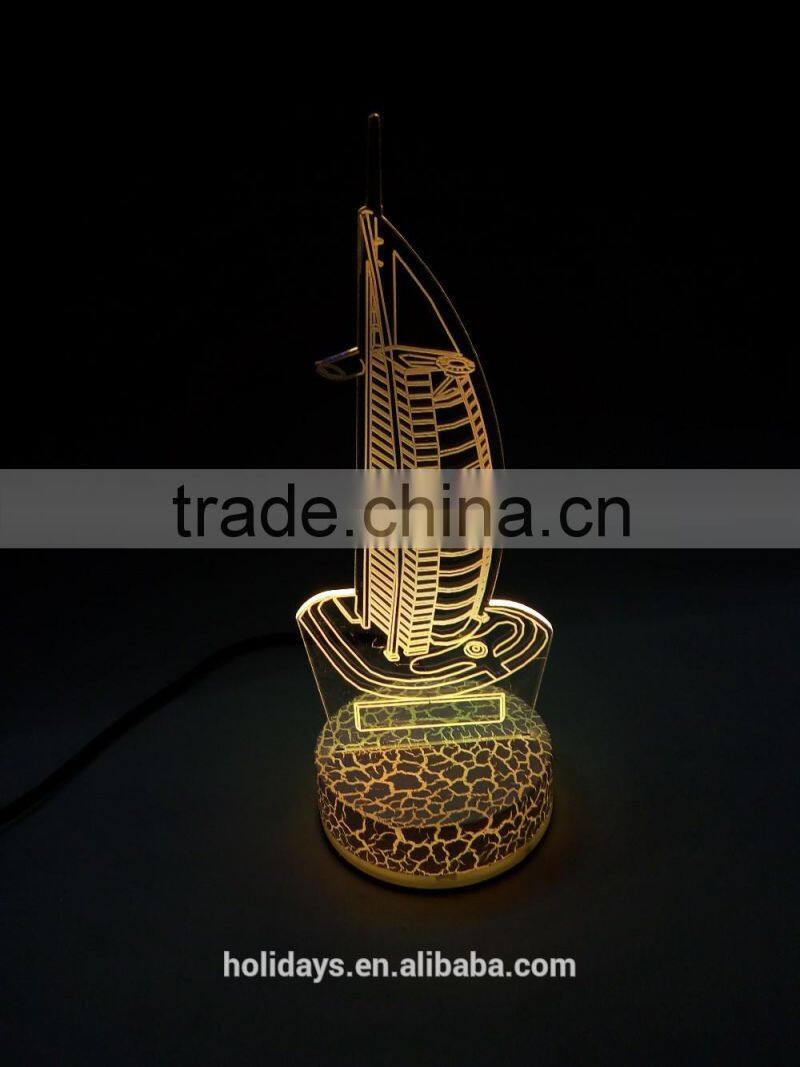 JM-3D07 yiwu jiumei seven color 3d led night light baby