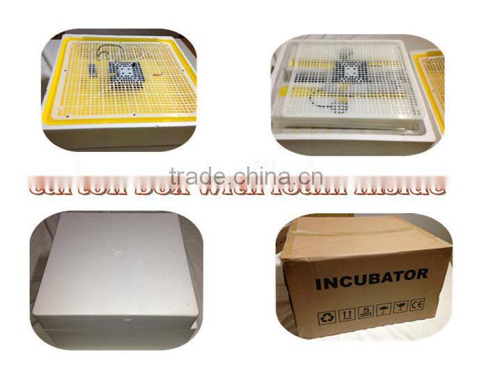 2016 Fully Automatic Best price chicken egg hatching machine with plastic incubator egg tray