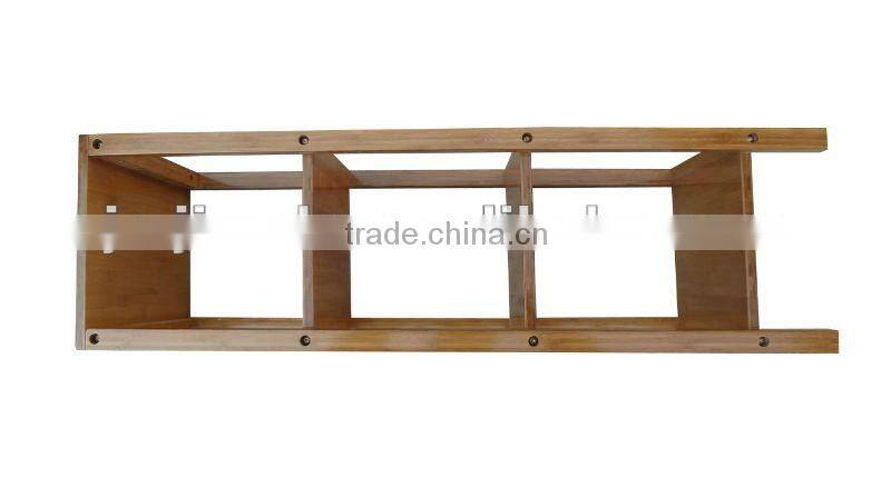 bamboo four layers storage rack